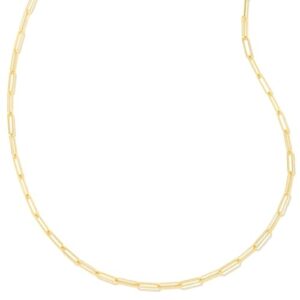 Courtney Paperclip Necklace, Fashion Jewelry for Women