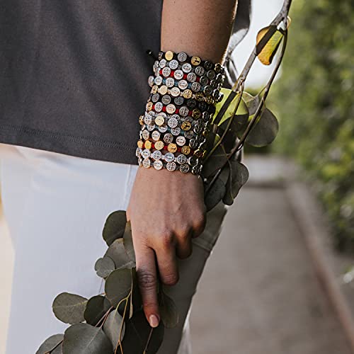 Benedictine Blessing Bracelets – Handwoven Spiritual Protection with Medals Hand-Cast In Italy at Sacred Site - 图片 4