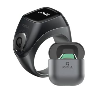- Zikr Flex Pro | Smart Tasbih Ring (Interchangeable Ring Sizes)