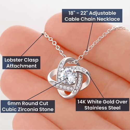 Im Sorry Gifts For Her, Apology Gifts For Her, I Love You I'm Sorry Gift, Giant Sorry Forgiveness Necklace with Message Card and Gift Box - 图片 4