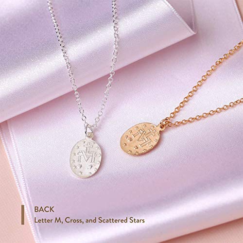 Dainty Necklace For Women, Solid 925 Sterling Silver or 14k Gold Filled Metals, Fine chain, Meaningful Pendant Gift For Her, Made In USA, 16"-18" Adjustable - 图片 4