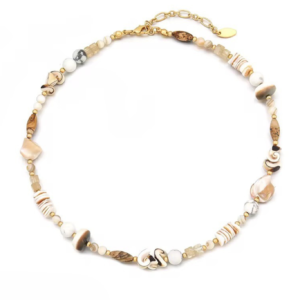 Azura Shell Beaded Necklace