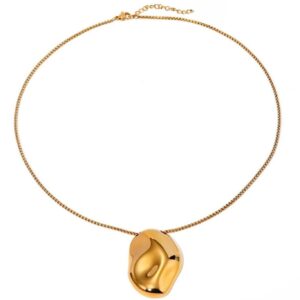 Zoya Hammered Pendant Necklace