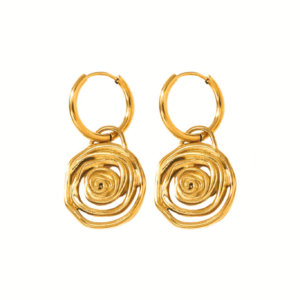Sayulita Spiral Huggie Earrings