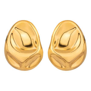 Zoya Hammered Statement Earrings