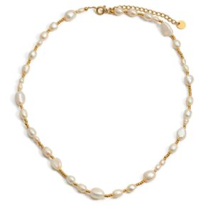 Cassia Pearl Beaded Necklace